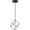 Quoizel Lighting Holograph 1 - Light Pendant in  Earth Black - 3 of 4