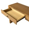 Infurnic Decorative Storage Cabinets Console Table with Storage, Wooden Table with 2 Drawers for Entryway, Hallway, Living Room, Brown, 22"*15.7"*30" - 4 of 4