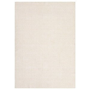 Washable Modern Solid Textured Rug Non Slip Low Pile Rug Soft Contemporary Throw Floor Cover Foldable Indoor Carpet for Living Room Bedroom - 1 of 4