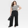 Women's Mid-Rise Sandwash Pull-On Knit Leisure Utility Pants - A New Day™ - 3 of 3