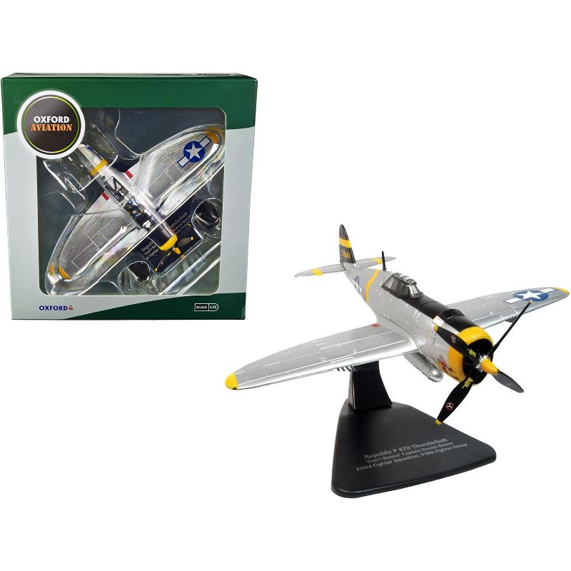 Republic P-47D Thunderbolt Fighter Plane USAAF "Oxford Aviation" Series 1/72 Diecast Model Airplane by Oxford Diecast, 1 of 5