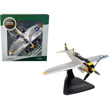 Republic P-47D Thunderbolt Fighter Plane USAAF "Oxford Aviation" Series 1/72 Diecast Model Airplane by Oxford Diecast
