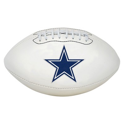 dallas cowboys signature football