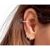 3 Pairs Small Huggie Hoop Earrings Set 14K Gold Hypoallergenic Lightweight Huggie Hoops Earrings for Women Girls - 4 of 4