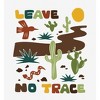 Adventure Society Leave No Trace Adult Long Sleeve Hoodie - 2 of 2