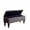 Storage Bench Gray - Ore International - 3 of 4
