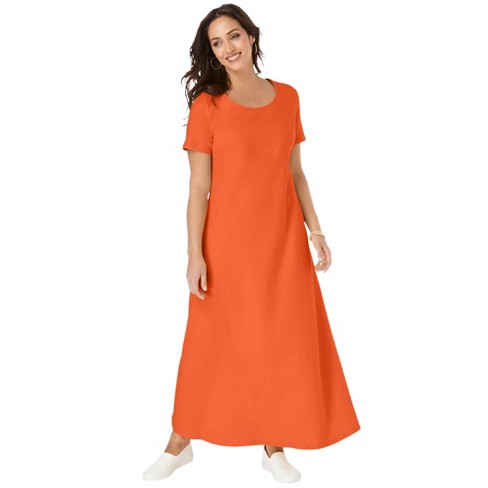 Jessica London Women's Plus Size Linen Fit & Flare Dress : Target