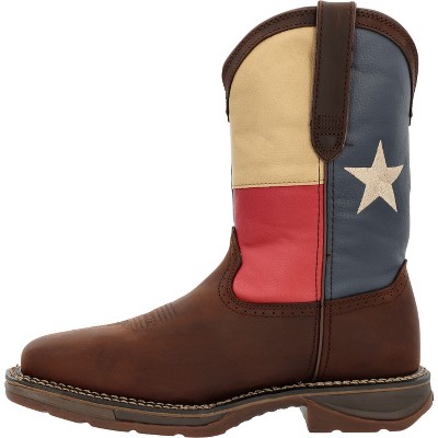 Men's Durango® Workin' Rebel™ Texas Flag Steel Toe Work Boot