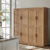 PexFix Wood Grain Storage Cabinet Bookshelf for Living Room Office Bedroom - 3 of 4