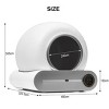 GustoWave Self-Cleaning Cat Litter Box, Smart Automatic Litter Box, Odor Removal & Low Noise Design, Large Capacity for Cats - 2 of 4