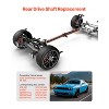 VEVOR Rear Drive Shaft, 71.7"-73.2" Prop Shaft Driveshaft Assembly Compatible with 2015-2019 Dodge Challenger V6 3.6L, Black - 3 of 4