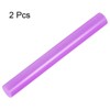 Unique Bargains DIY Crafts Acrylic Round Tube Non-Stick Durable Smooth Clay Roller 2 Pcs - 3 of 4