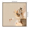 Amanti Art Abstract Earthy Tones by Bella Eve Canvas Wall Art Print Framed - 3 of 4