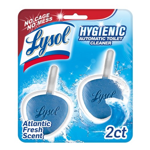 Lysol Spring Waterfall No Mess Automatic Toilet Bowl Cleaner 2 ct - image 1 of 4