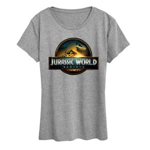 Women's - Jurassic World: Rebirth - Logo Short Sleeve Graphic T-Shirt - 1 of 4