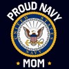 Men's United States Navy Proud Mom Logo T-Shirt - image 2 of 4