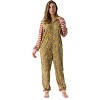 Just Love Womens One Piece Monkey Adult Bodysuit Hooded Pajamas - 3 of 4