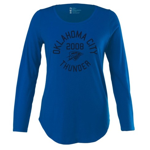 Okc thunder store women's shirt