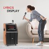 Pyle Portable Wireless BT Streaming Loudspeaker with 15.4" Touch Screen & Wireless Microphones - PMDJAND10.5 - 4 of 4