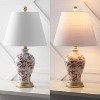 JONATHAN Y Grace 24" French Country Cottage Ceramic/Iron Floral Urn LED Table Lamp - 4 of 4