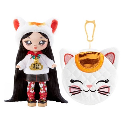 Na! Na! Na! Surprise Glam Series 2 Liling Luck 2-in-1 7.5" Fashion Doll and Purse