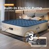 Dr. Air 18” Air Mattress with Electric Pump, Waterproof Velvety Top and Carry Bag - 3 of 4