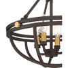 Quoizel Lighting Sergeant 4 - Light Semi-Flush Mount in  Western Bronze - 4 of 4