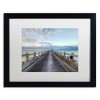 Trademark Fine Art -Chris Moyer 'Carpinteria Pier View I' Matted Framed Art - 2 of 4