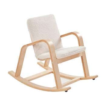 ECR4Kids Bentwood Rocking Chair with Cushion, Kids Furniture