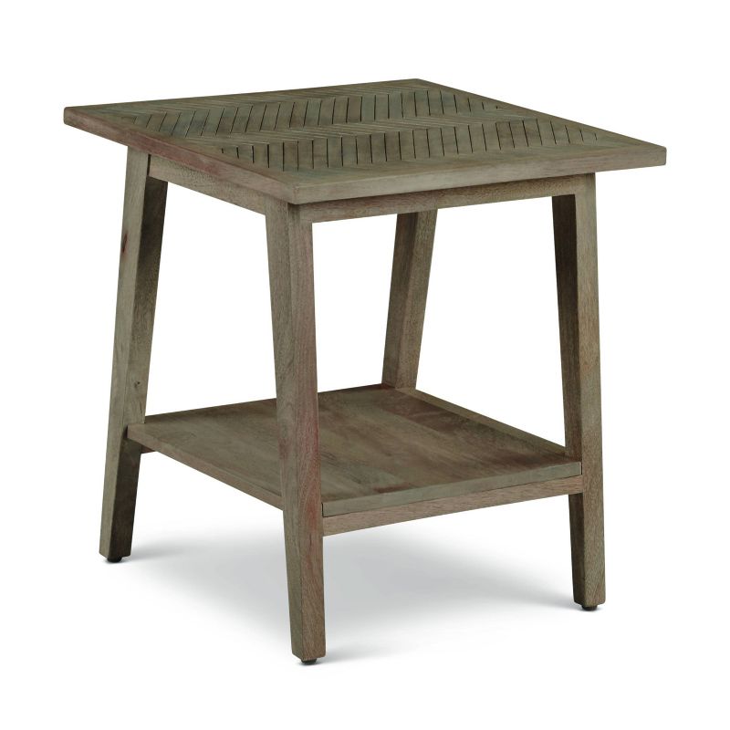Milani Square End Table Natural - Steve Silver Co., 1 of 6