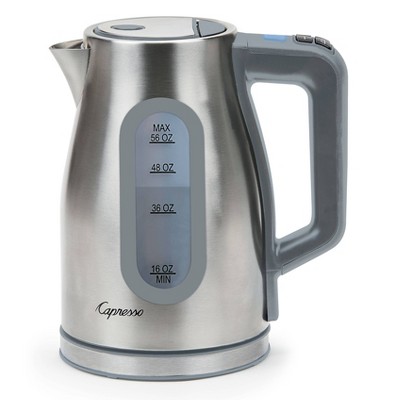 Capresso 11 Temperature Electric Water Kettle H2O Select – Stainless Steel 274.05