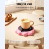 FAAYFIAN 50W Cat Paw Coffee Mug Warmer, Cute Cup Warmer with 3 Temp Settings & 2¨C10H Timer, 3.1" Heating Plate for Desk and Home - 4 of 4