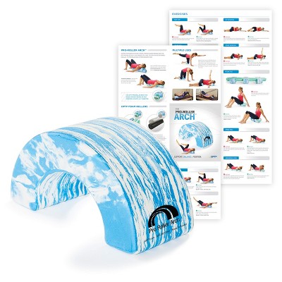 OPTP PRO-ROLLER Arch - Foam Roller Support and Positioning Tool, For 6-Inch Diameter Large Foam Rollers, A Short Foam Roller or Half Round Foam Roller