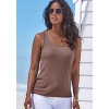Women's 2 Pk Waffle Knit Tank Tops - LASCANA - 2 of 4