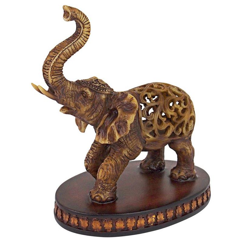 Design Toscano Jali Elephant Sculpture (Small), 1 of 7