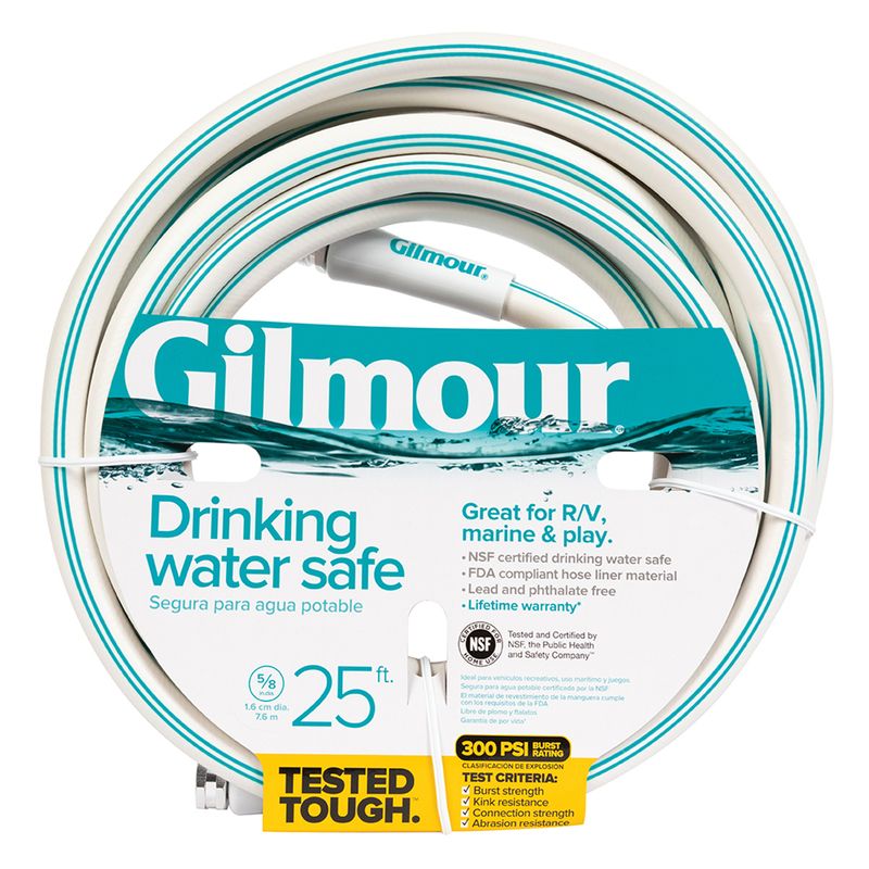 Gilmour 5/8 in. D X 25 ft. L RV/Marine Hose, 1 of 2
