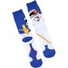Frosty The Snowman Adult Winter Holiday  3 Pair Crew Socks Multicoloured - 4 of 4