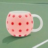 Godinger Silver 17 fl oz League Pickle Ball Mug: Porcelain, Pink, Hand Wash, Hot/Cold Beverages, 3.75" Height, 1 Piece - image 4 of 4