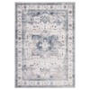 Washable Vintage Rug, Traditional Medallion Carpet with Non-Slip Backing, Stain Resistant Area Rug for Living Room & Home Office - 3 of 4