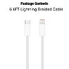BONGEEK Charger Cable for AirPods Pro Wireless Earbuds, AirPods (2nd/3nd Generation), Wireless Headphones Charging Cord Power Adapter 6ft - 2 of 4