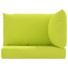 vidaXL Chair Cushion Water Repellent Pallet Cushion Seat Pad Oxford Fabric - Bright Green Corner Sofa - 4 of 4