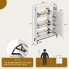 Shoe Cabinet, Shoe Storage Cabinet with 3 Flip-Down Drawers & 4-Tier Adjustable Shelves, Shoe Cabinet Storage for Entryway,Shoe Organizer - 2 of 4