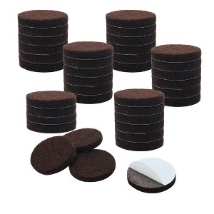 Unique Bargains Felt Round Self-Adhesive Floor Protectors Furniture Pads 40 Pcs - 1 of 3