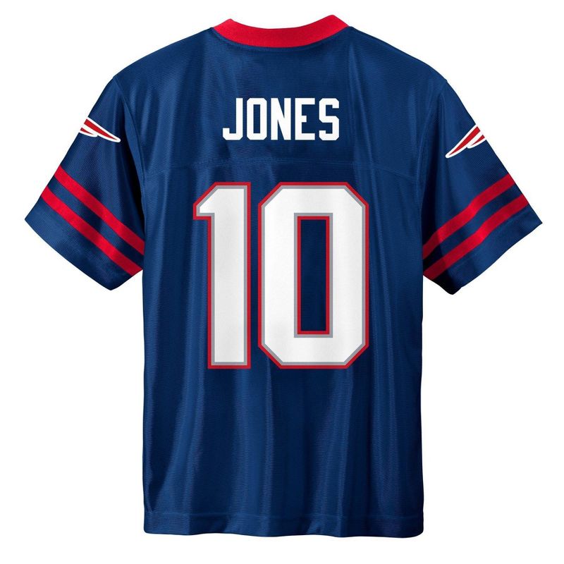 NFL New England Patriots Boys' Short Sleeve Jones Jersey, 3 of 4