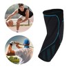 Unique Bargains Elbow Protection Elbow Pads Tightening Breathable Elbow Pads for Sports 1 Pair - 2 of 4