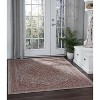Rugs Non-Slip - 5'3"x7'3" Textured Weave Patio Rug, UV & Stain Resistant Waterproof Carpet Vintage Orange Geometric Design - 2 of 4