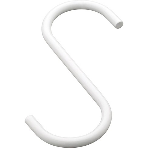 Metal S Shaped Hooks, Stainless Steel Hangers Bulk Set (3.9 in, 50 Pack)