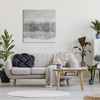 Stupell Industries Grey Abstract Nature Fog Canvas Wall Art - 2 of 4