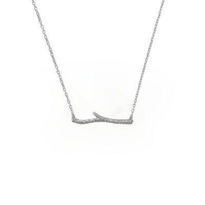 Sanctuary Project by sanctuaire Dainty Branch Necklace Silver