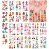 Wrapables Waterproof Temporary Tattoos for Children, 20 Sheets, Lovely Princesses - 2 of 4